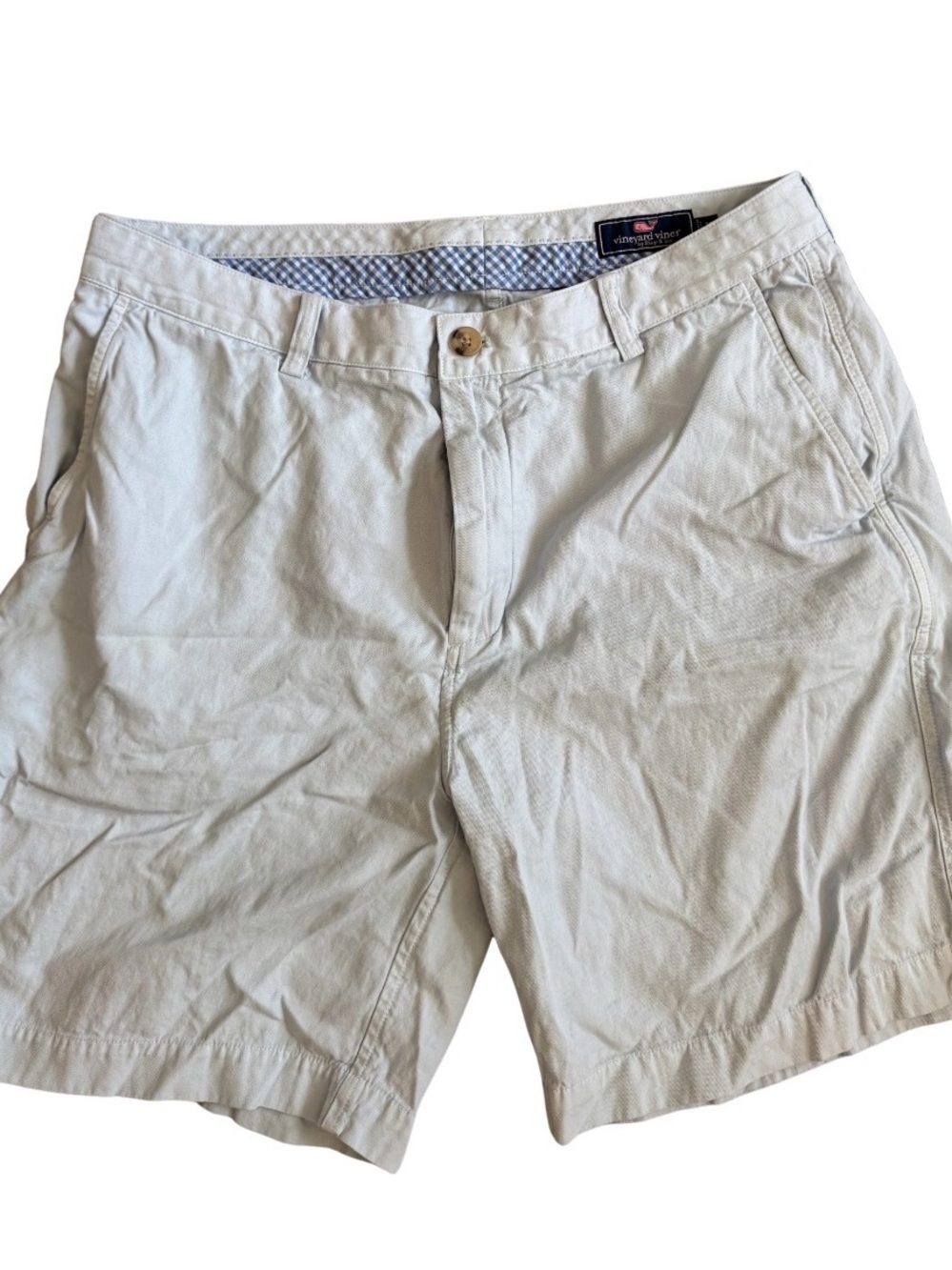 Vineyard Vines Men’s Light Blue Cotton Shorts  35